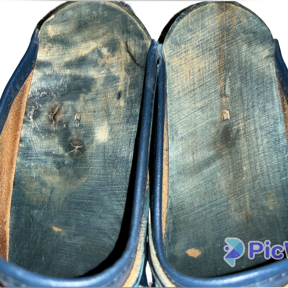 Vollsjo original Swedish hand painted wooden clogs size 37/7 - Picture 7 of 7